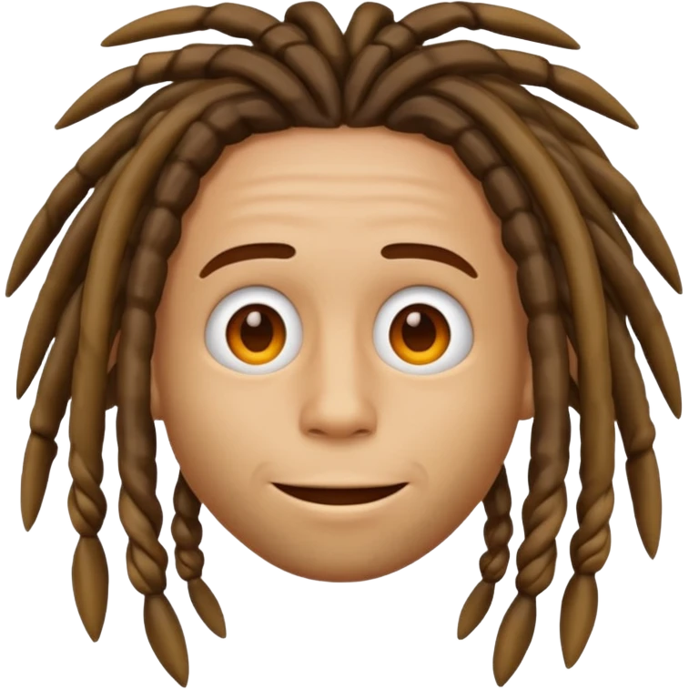 Laughing emoji with ken Carson dreads emoji
