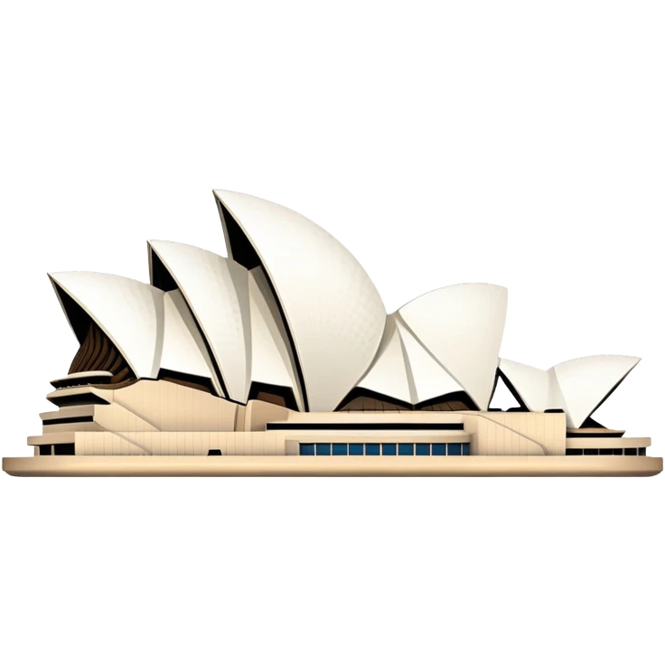 Sydney Opera House landmark emoji