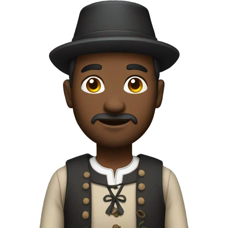 pilgrim traditional outfit emoji