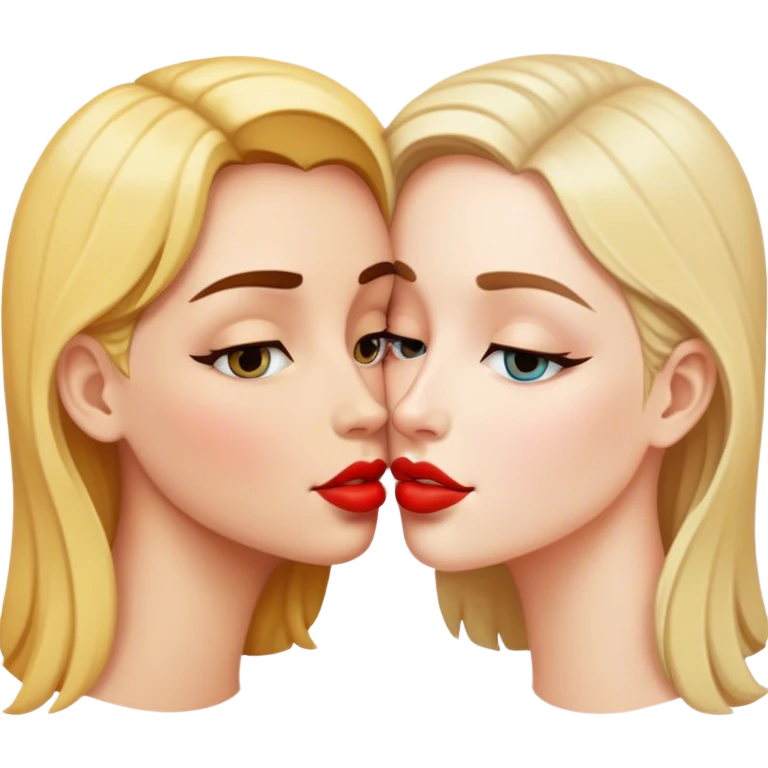 2 lesbians kissing emoji emoji