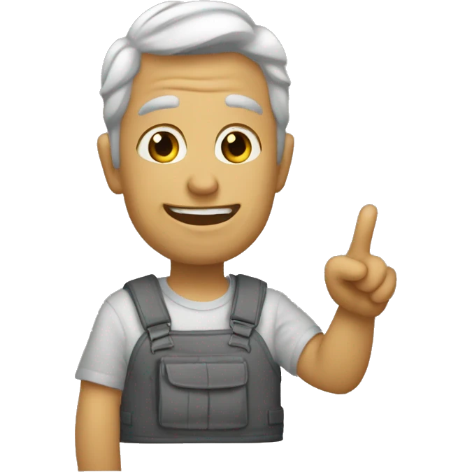 мальчик в каблуке emoji