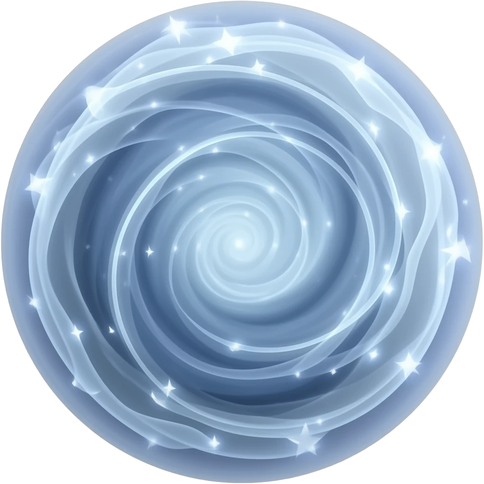smoky vortex of magical spell orb emoji