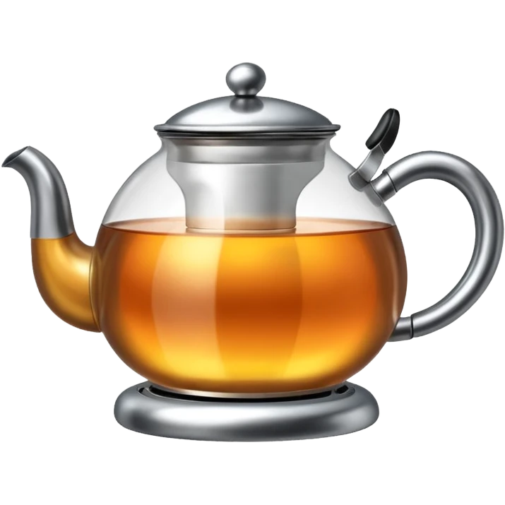 Boiling tea pot emoji
