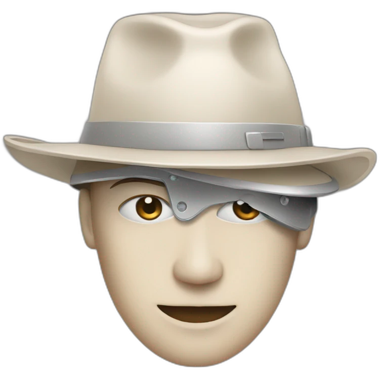 harddrive with hat emoji