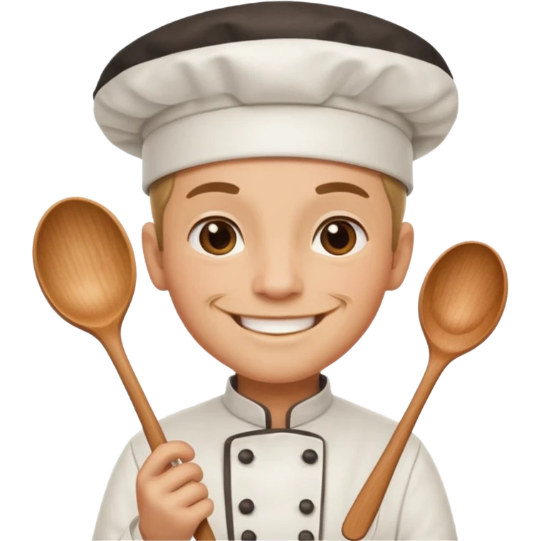 Chef with Spoons emoji