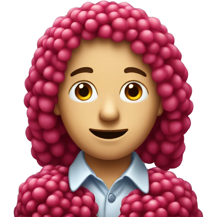 Raspberry emoji