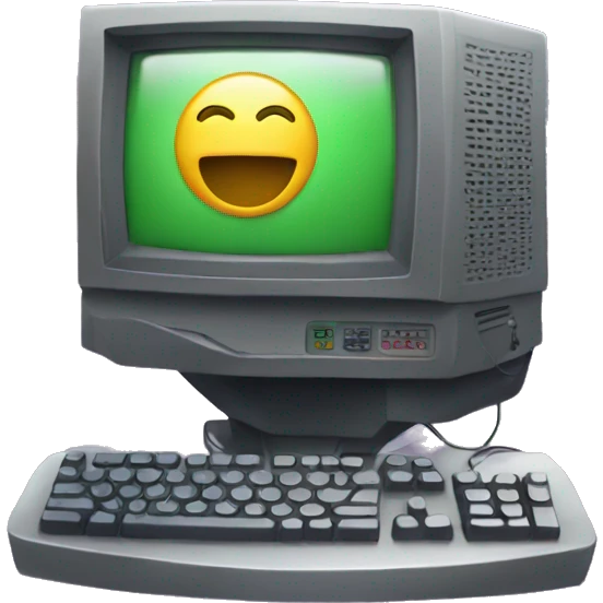 Gaming computer emoji