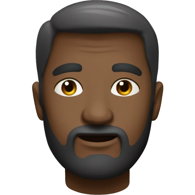 Французький бульдог чорний в новорічному одязі  emoji