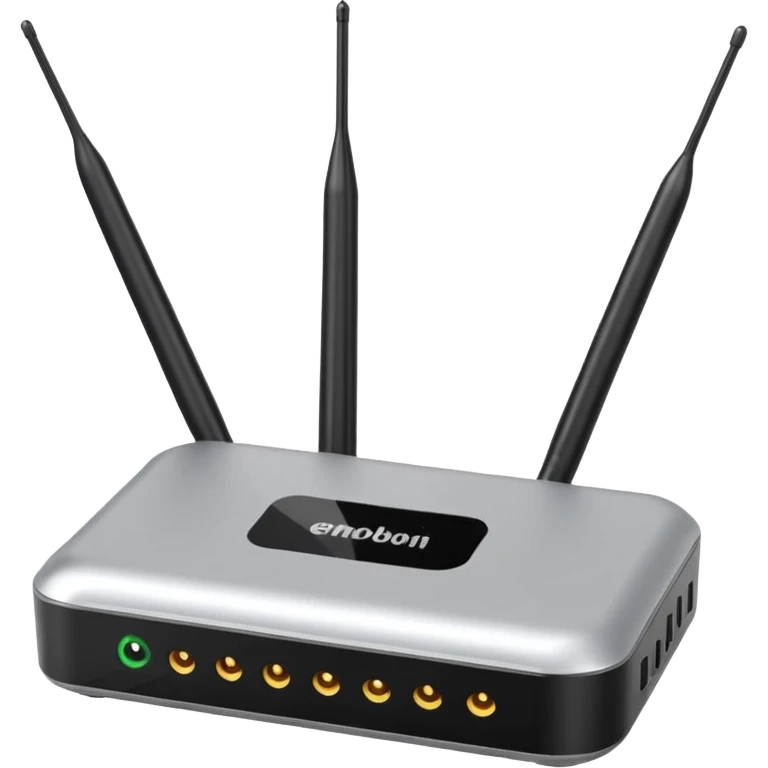 Mini modem router distrubitor emoji