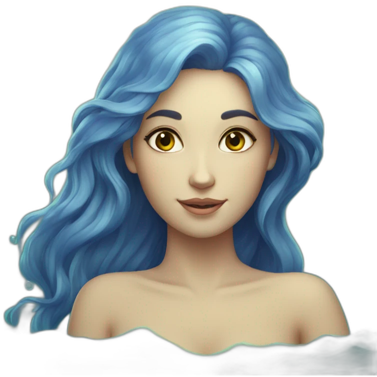 Mermaid in Ukraine emoji