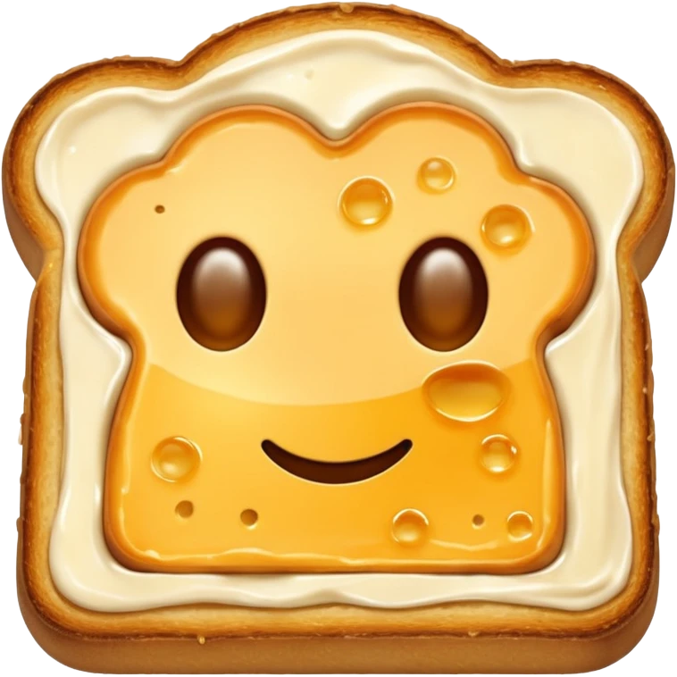 Cheese toast emoji