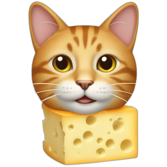 cat-like-cheese emoji