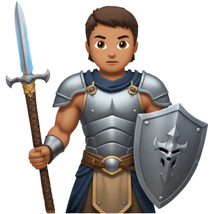 warrior man emoji