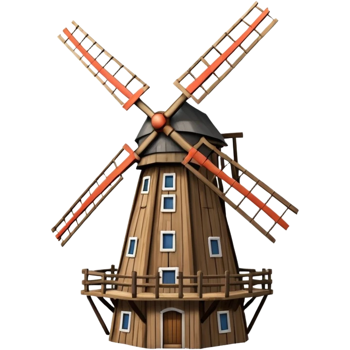 Dutch Windmill emoji