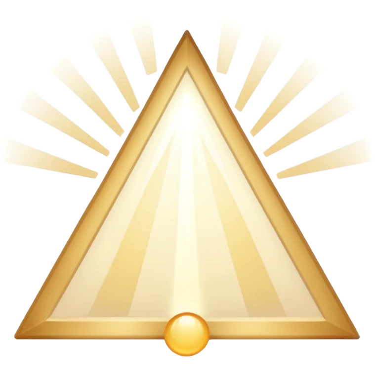 Pale beige Rays of light emoji