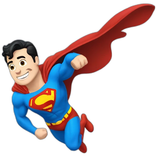 Superman salut emoji