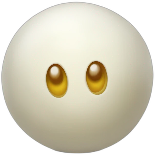 ball of mozarella emoji