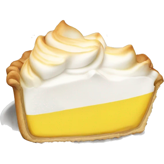 Lemon meringue pie  emoji