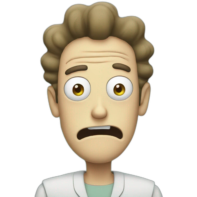 Rick from Rick and Morty  emoji
