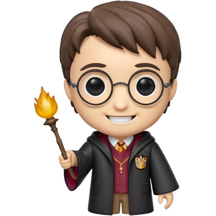 harry potter happy face funko pop style emoji