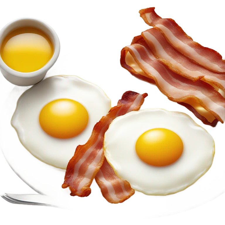 bacon and eggs emoji