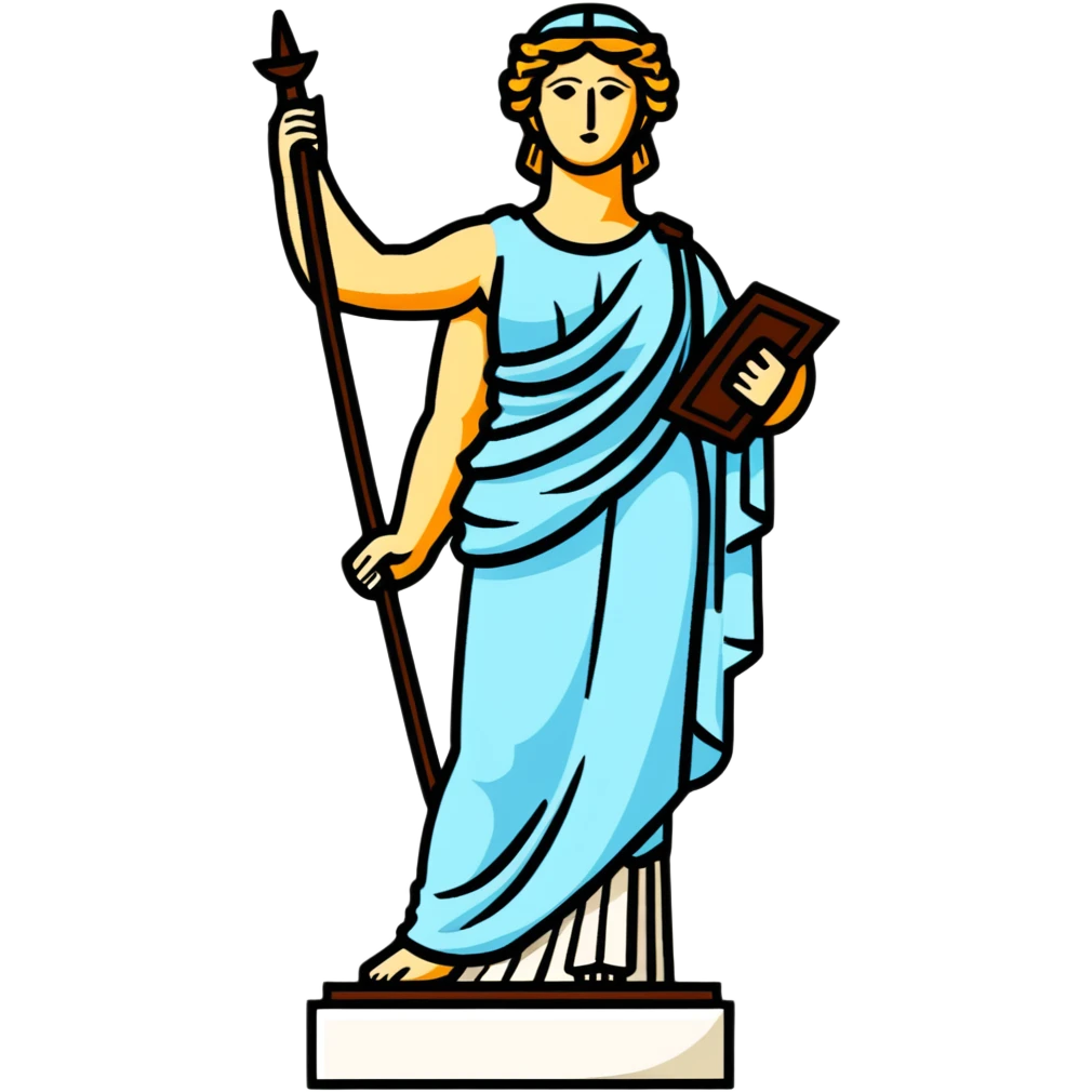 female greek statue emoji