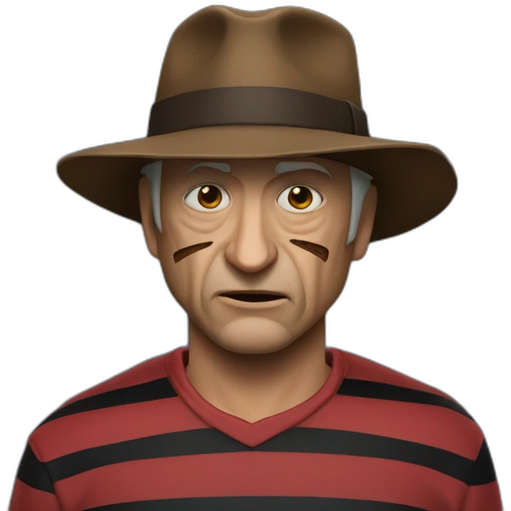 Freddie Krueger sad emoji