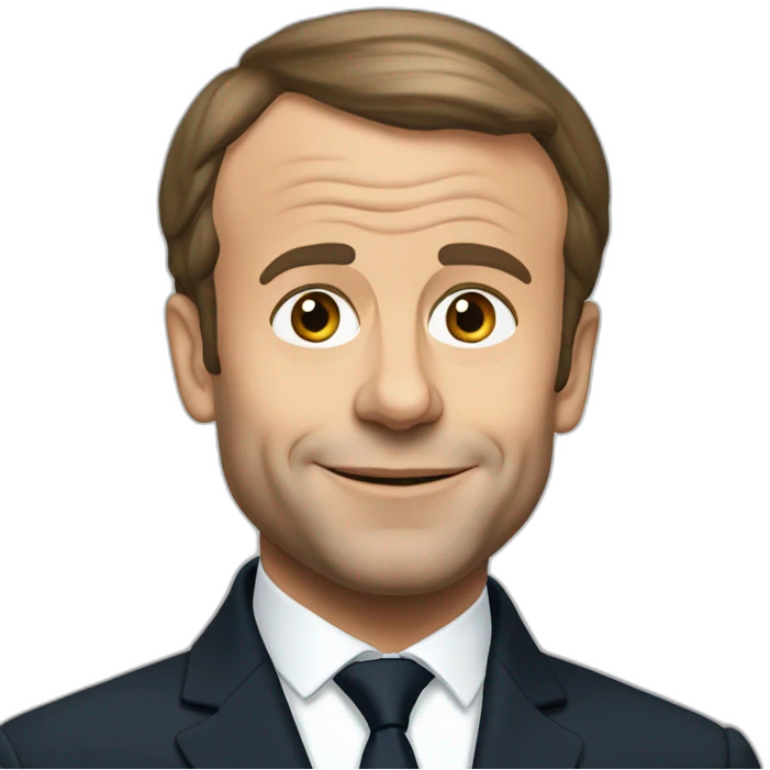 Emmanuel Macron emoji