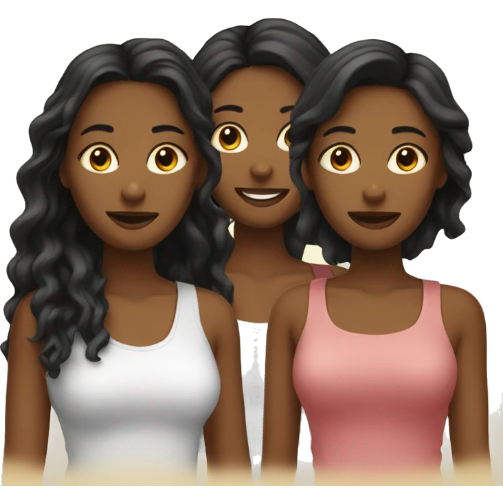 Groupe de copines  emoji