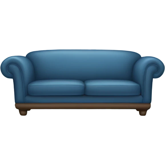 blue couch emoji