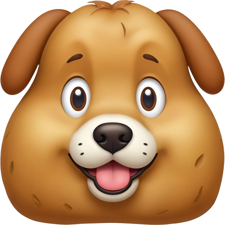 Potato dog emoji