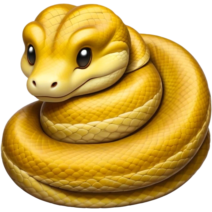 Meme-Worthy cute Sleeping Anaconda Portrait Emoji, Body coiled in a relaxed, peaceful slumber with a contented expression and softly closed eyes, showcasing intricately patterned scales and a serene demeanor, Simplified yet hilariously adorable features, highly detailed, glowing with a soft, drowsy jungle light, high shine, relaxed and utterly lovable, stylized with an air of playful laziness, bright and heartwarming, soft glowing outline, capturing the essence of a sleeping serpent that feels destined to become the next viral sensation of adorable rest! emoji
