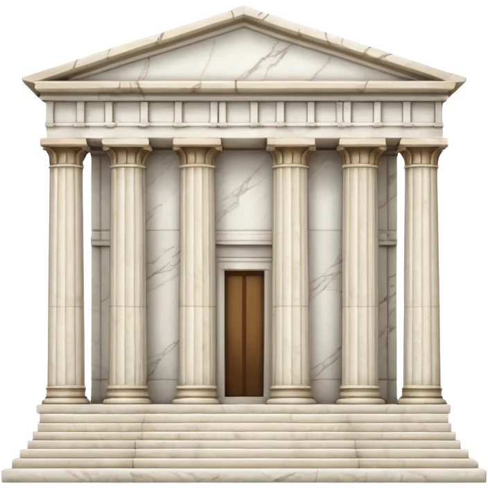 classical temple building emoji