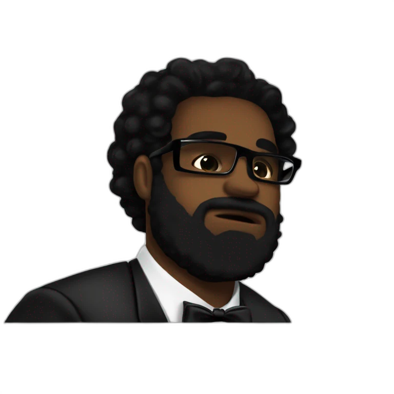 dapper bowtie meme boy emoji