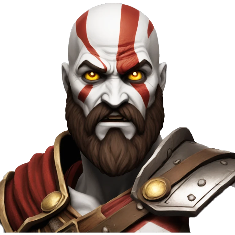 Kratos speechless emoji
