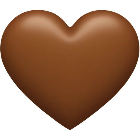 brown heart emoji