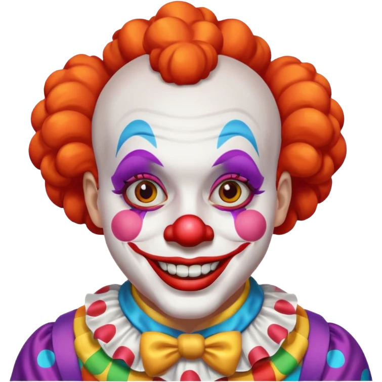 clown friendly emoji