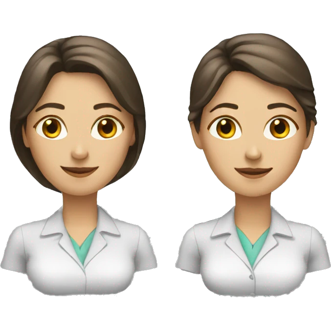 3 female work colleagues emoji