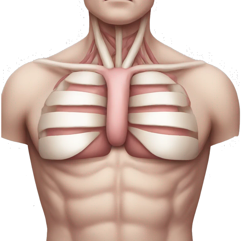 human chest anatomy emoji