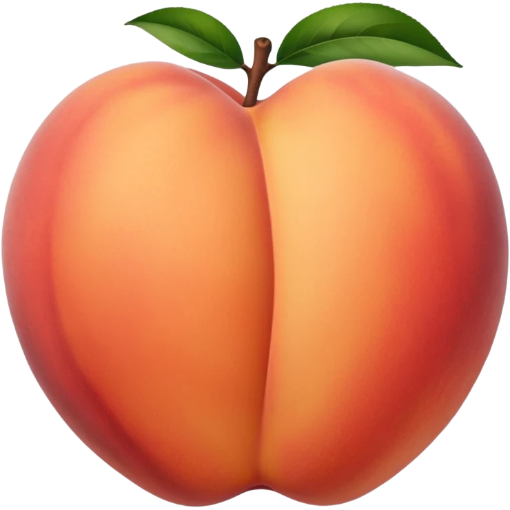 hands drawn on a peach emoji