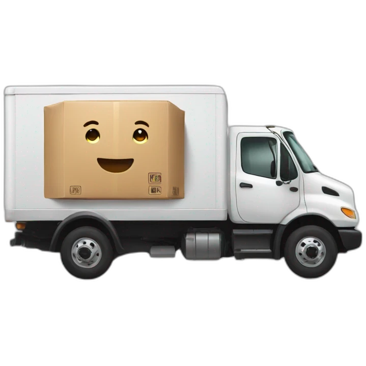 delivery truck emoji
