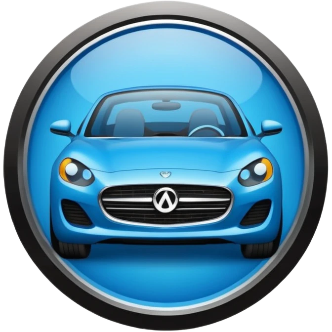 Logo certification de couleur bleu avec le symbole vrai  emoji