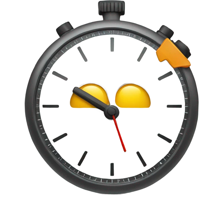 a broken stopwatch emoji