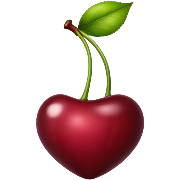 burgundy cherrie emoji