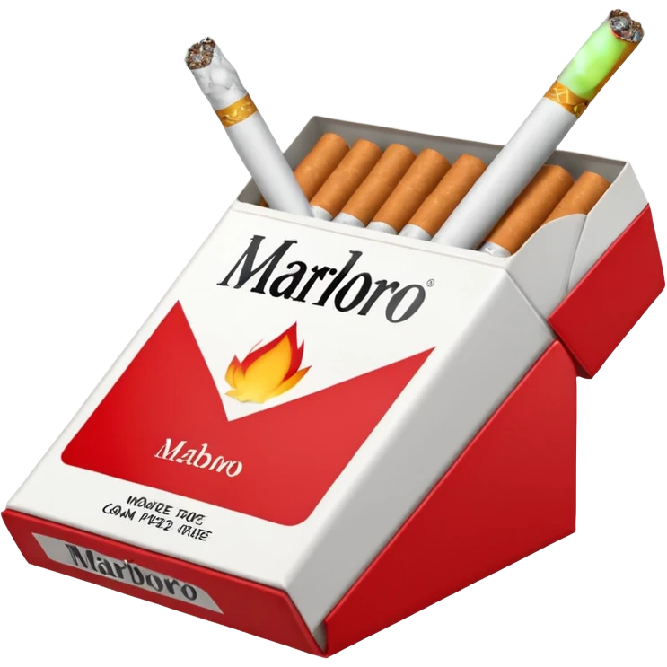 сигареты мальборо emoji