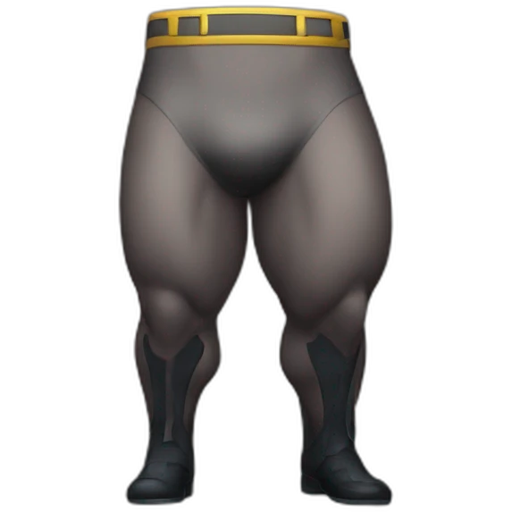 Very developed Batman glutes emoji