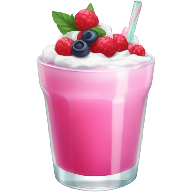 Pink drink  emoji