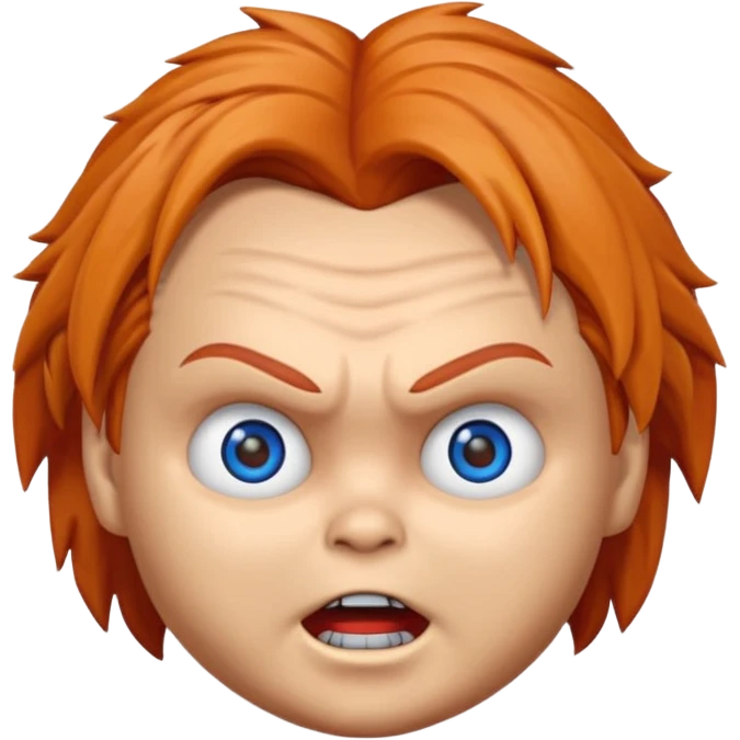 Un emojin de chuky emoji