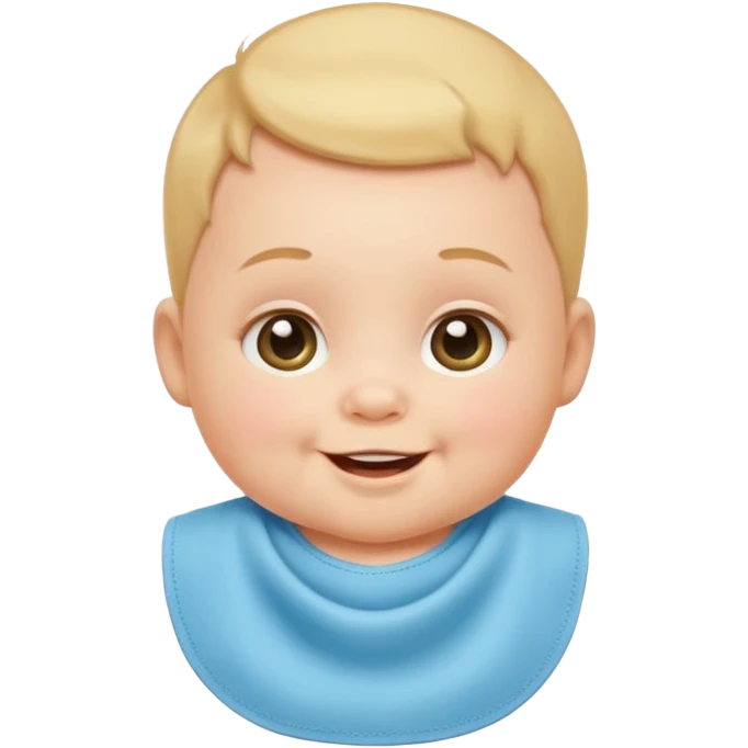 baby with bib emoji