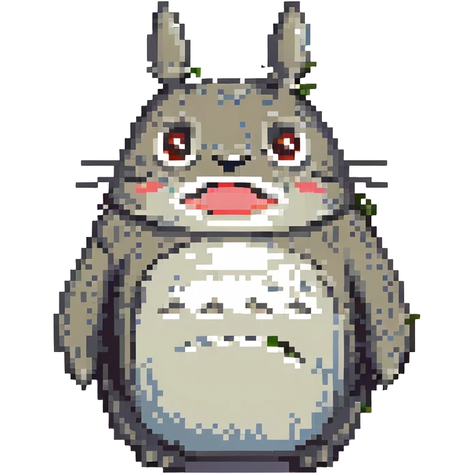 Totoro as a pogchamp emoji emoji